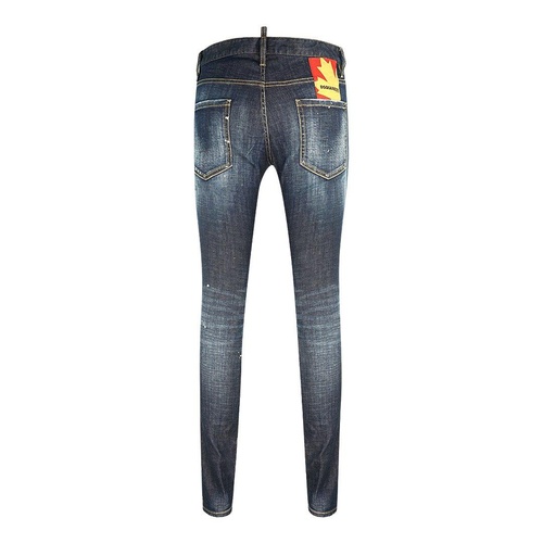 Cool Guy Jean Paint Splash Canadian Leaf Jeans