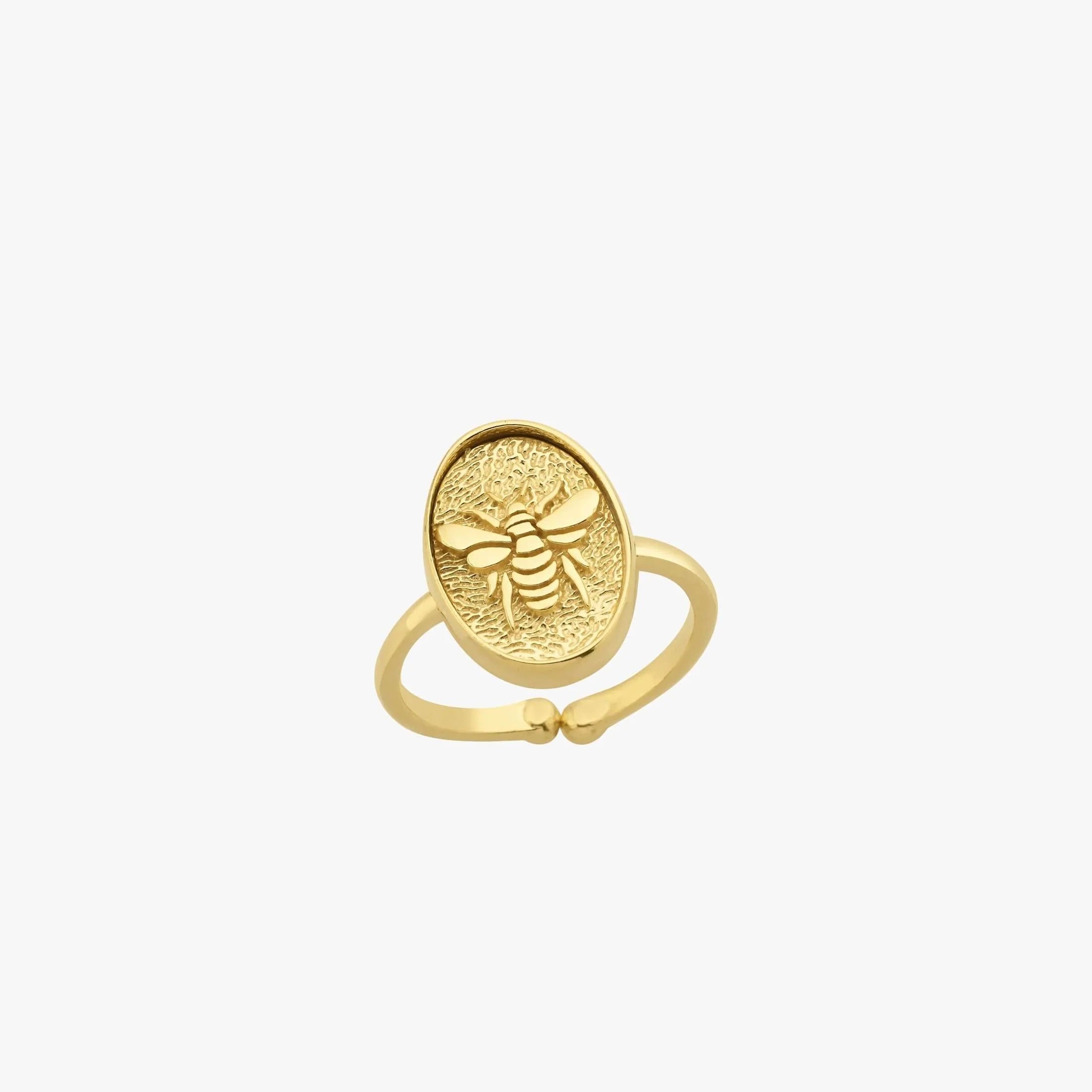 Bee Ring | 14K Gold Vermeil