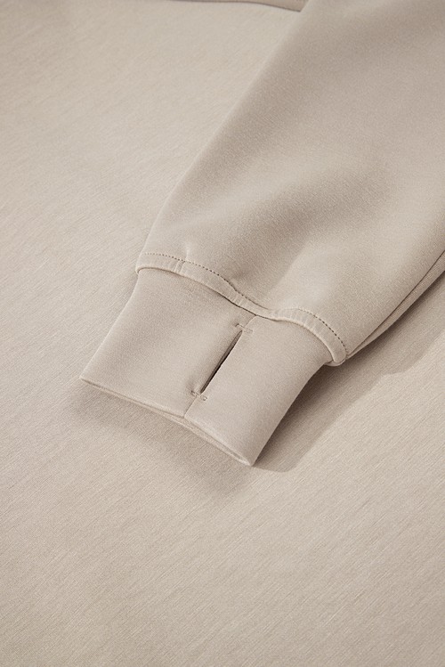 Jet Stream Half Zip Thumbhole Sleeve Hoodie Active Pants 2pcs