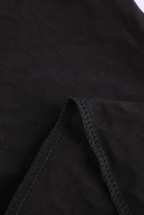 Black Shiny Leopard Textured Leggings