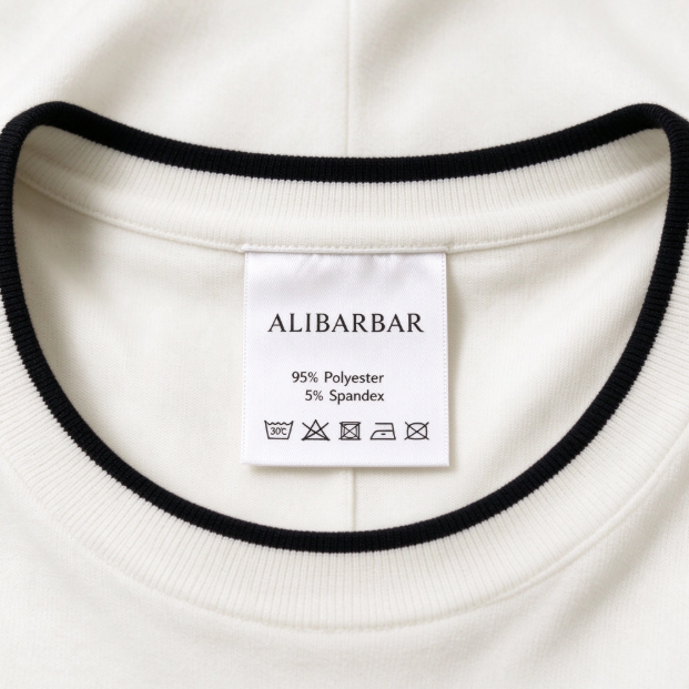 White Contrast Trim Half Sleeve Top Drawstring Pants Loose 2pcs