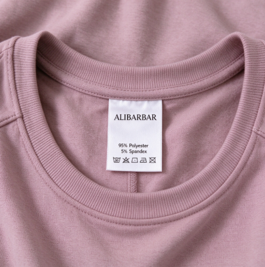 Light Pink Drop Shoulder Puff Sleeve Crop Pullover Drawstring Wide