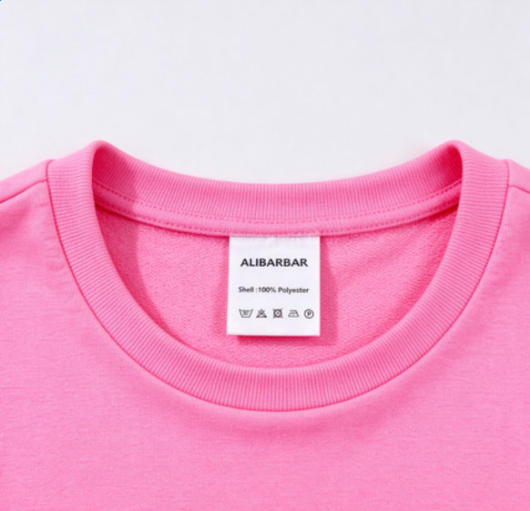 Bonbon Color Contrast Crewneck T Shirt and Wide Leg High