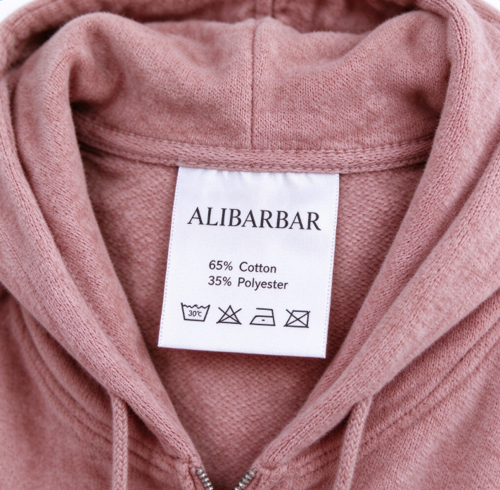 Peach Blossom Velvet Zip up Hoodie and Wide Leg Pants