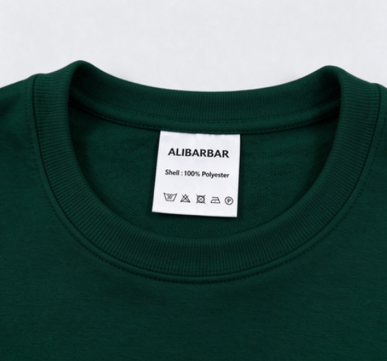 Evergreen Varsity Stripe Detail Drop Shoulder Pullover Mini Skirt Set