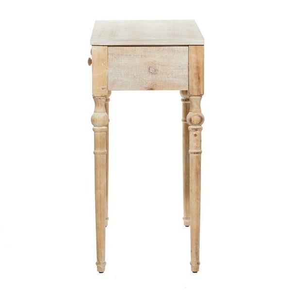 Brown Handmade Farmhouse Wood Console Table