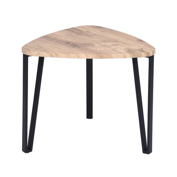 Stacking Side Table Set of 3, Nesting End Tables Snack Table