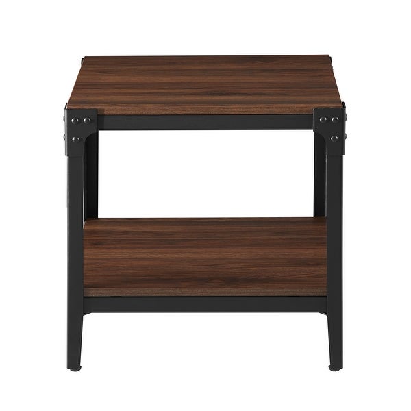 Middlebrook Witten Angle Iron Side Tables, Set of 2