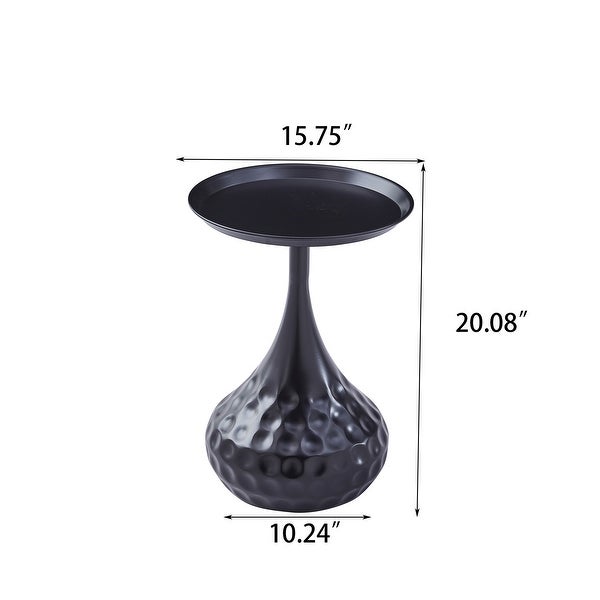Modern Small Metal Sofa Table Side Tables, Lightweight Design