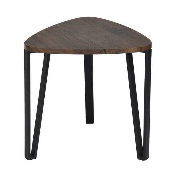 Nesting Side Table/Coffee Tables with Metal Frame,Set of 3