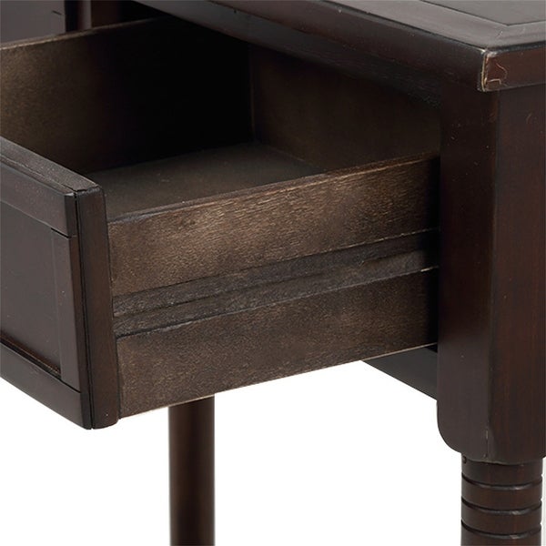 Traditional Leisure Area Sideboard,Console Table with 2 DrawersandShelf