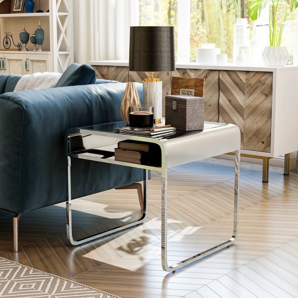 Furniture of America Watler Contemporary 24-inch 1-shelf Side Table