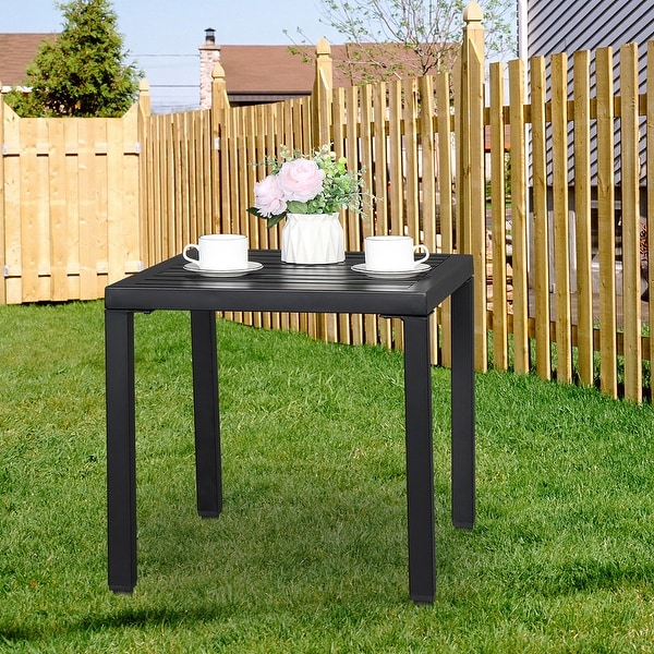 Fashionable and Simple Wrought Iron Side Table, End Table