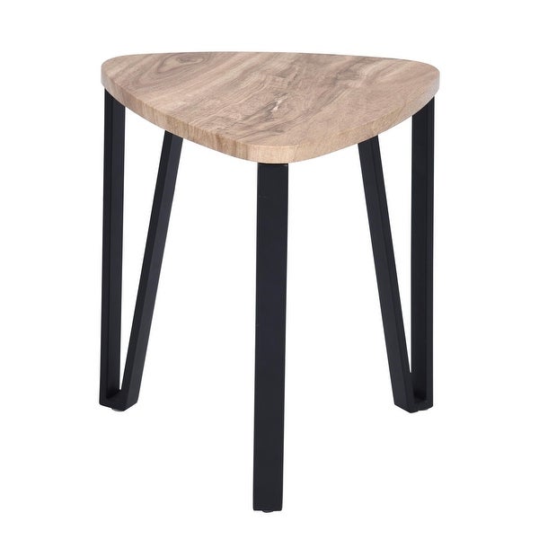 Nesting Coffee Tables,Stacking Side Tables with Metal Frame,Set of 3