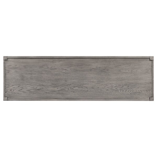 Modern Storage Cabinet Sideboard with 3 Metal Handles and 3 Doors, Wooden Cabinet with Adjustable Shelf for Entryway, Living Room