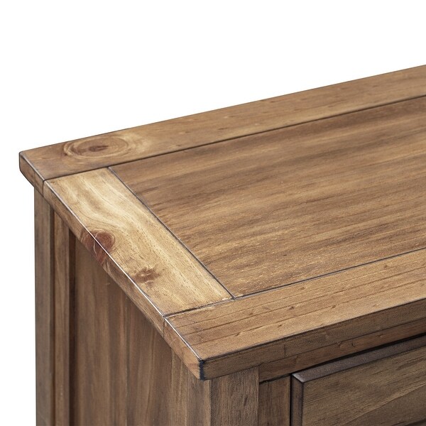 39'' Modern Console Table Sofa Table for Living Room with 2 Drawers, 2 Cabinets and 1 Shelf