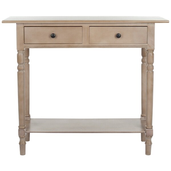 SAFAVIEH Cape Cod Grey 2-drawer Console Table - 37.8
