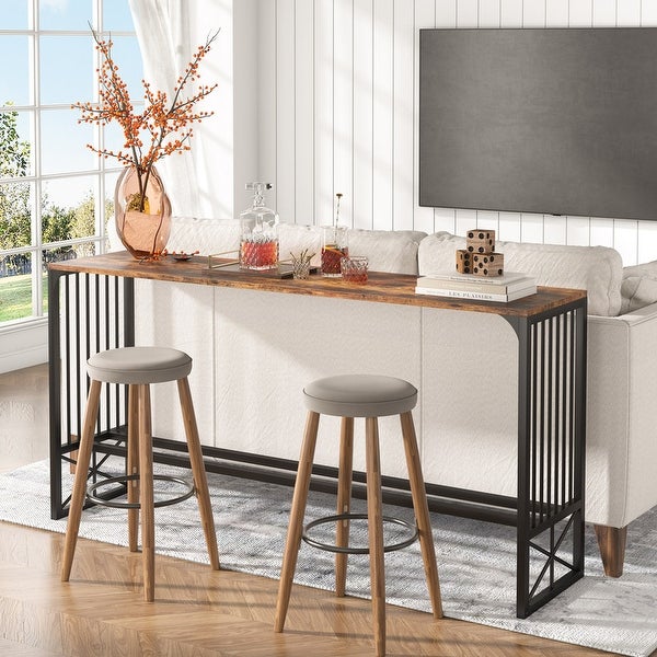 70.9'' Extra Long Sofa Console Table, Narrow Console Table Behind Couch,Hallway Entryway Table