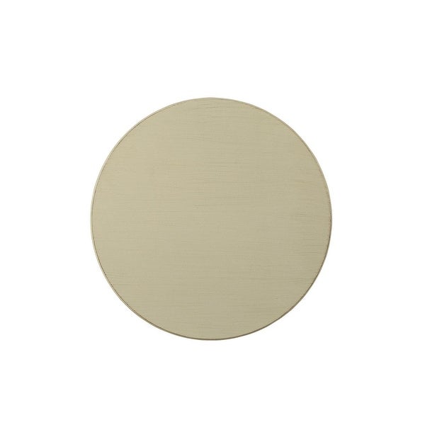 Modern Style Wooden Round Side Table, End Table