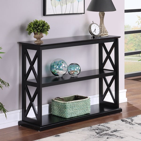 Porch and Den Exhall Console Table with Shelf