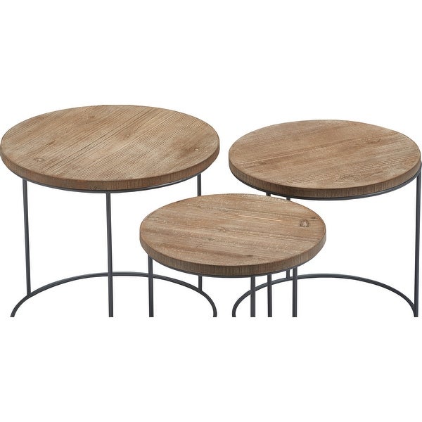 Tommy Hilfiger Berkshire Nesting Side Tables, Set of 3