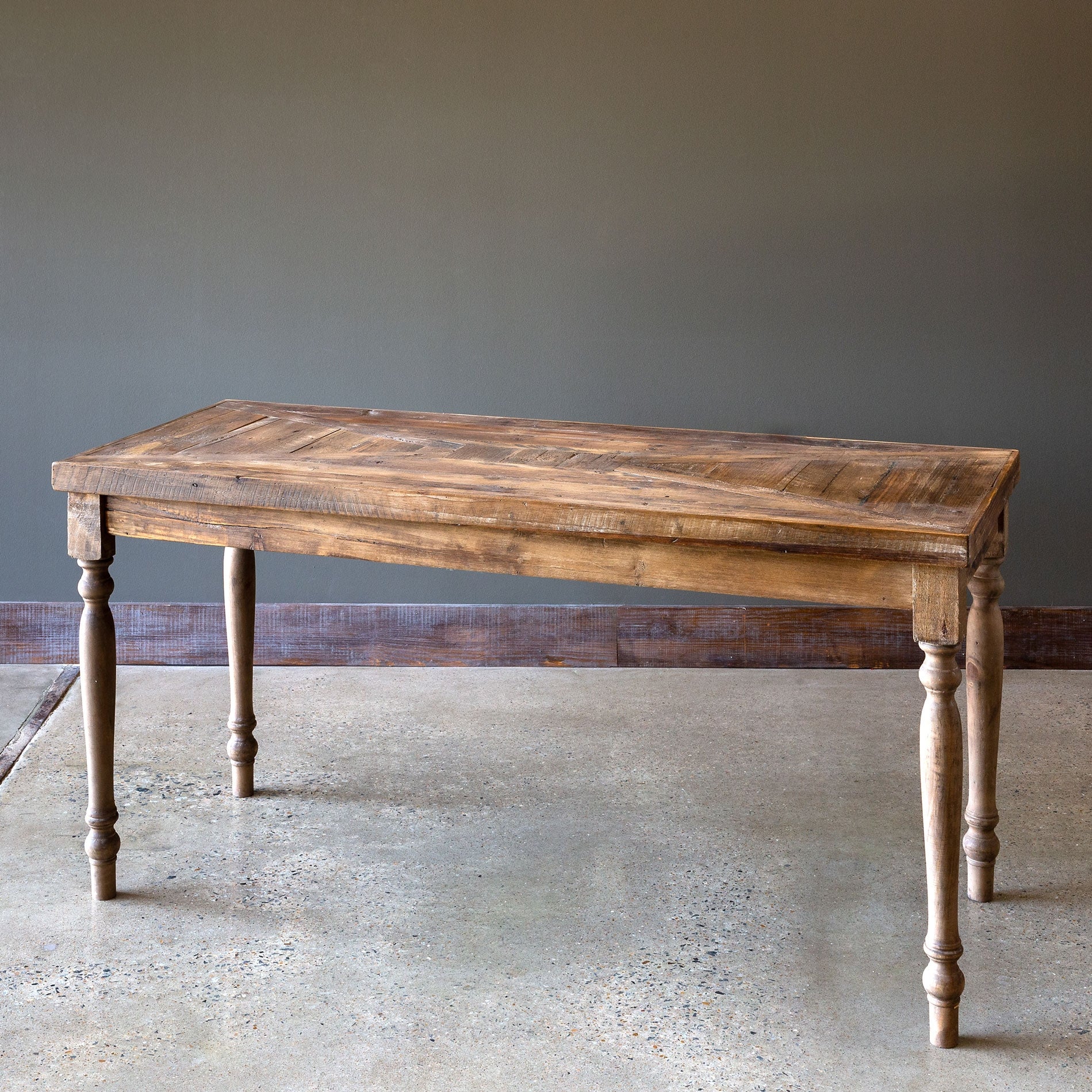 Reclaimed Wood Fixture Console Table, Large - 59
