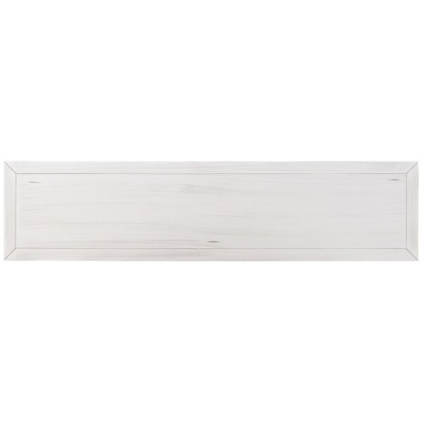 Living Room Solid Console Table Double-Storey Tabletop with 3 Drawers