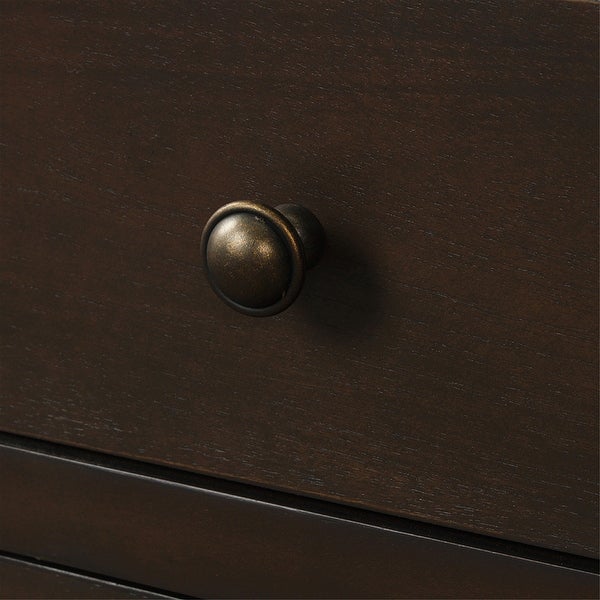 Console Table with Bottom Shelf, Storage Cabinet Living Room