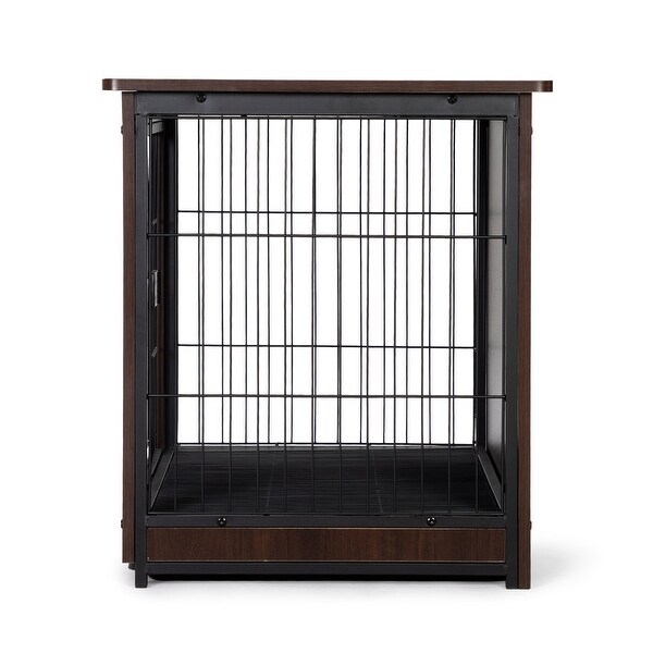 Side Table with Dog Cage Design, Small/ Medium/ Large Sizes to Choose