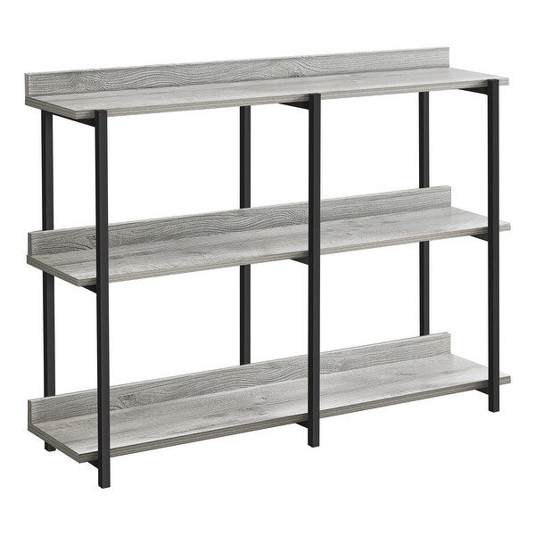 Accent Table, Console, Entryway, Narrow, Sofa, Living Room, Bedroom, Metal, Laminate, Contemporary, Modern - 47.25