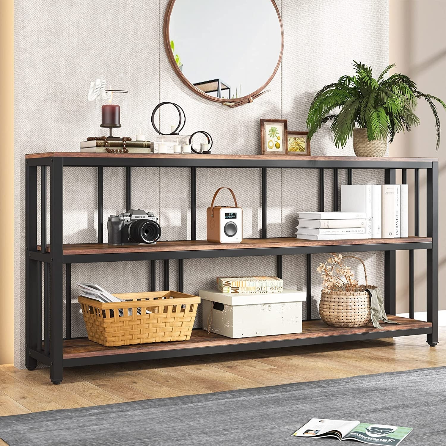 3 Tiers Console Sofa Table, 70