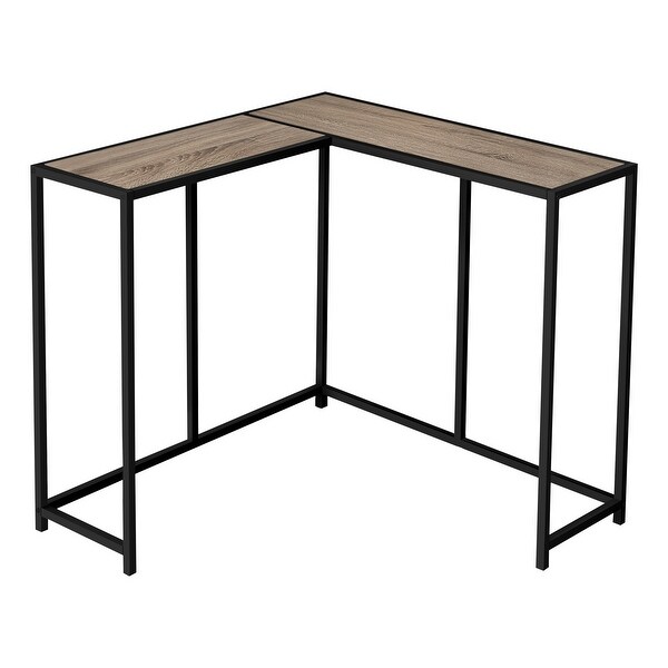 Accent Table, Console, Entryway, Narrow, Corner, Living Room, Bedroom, Metal, Laminate, Contemporary, Modern - 36