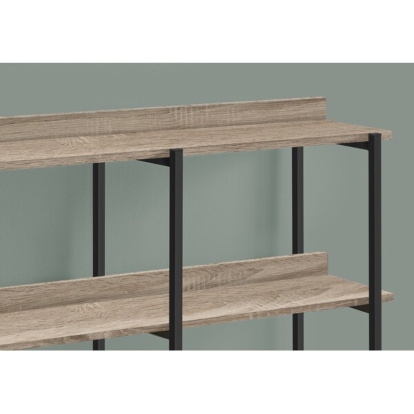 Accent Table, Console, Entryway, Narrow, Sofa, Living Room, Bedroom, Metal, Laminate, Contemporary, Modern - 47.25
