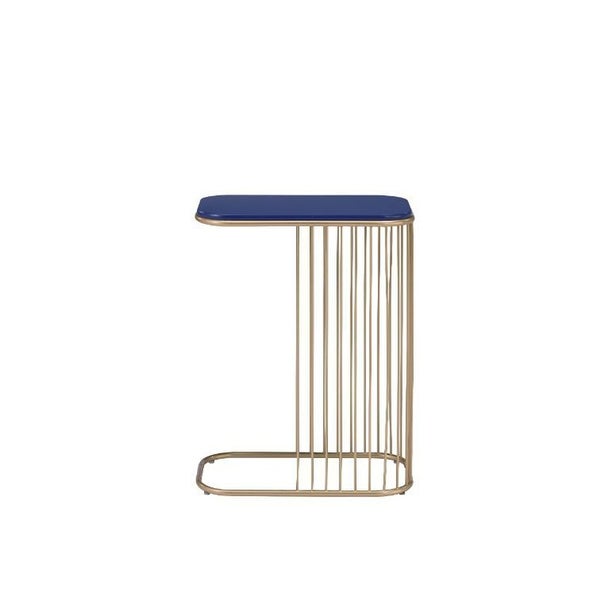 Accent Table, Sofa Table Cocktail Table with Metal Base