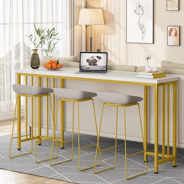 Tribesigns 70.9 inch Extra Long Console Table, Sofa Table Narrow Long Entryway Table