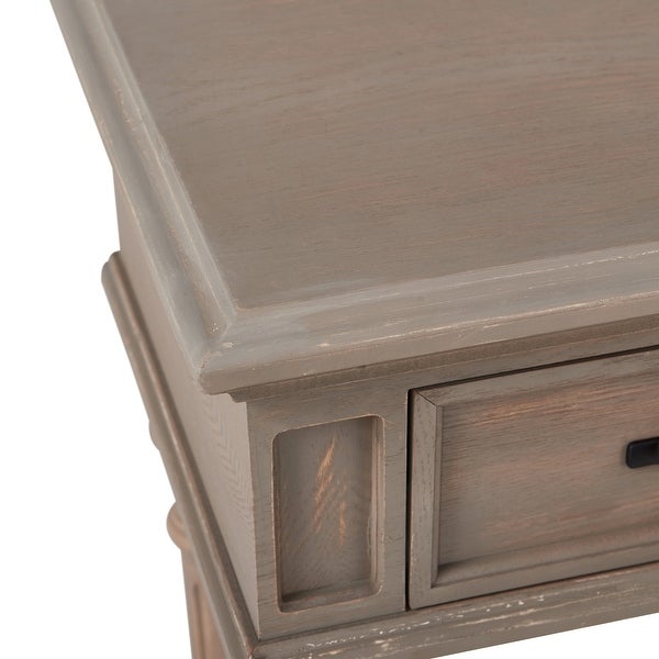 Finch Cassatt 2 Drawer Console Table, Gray