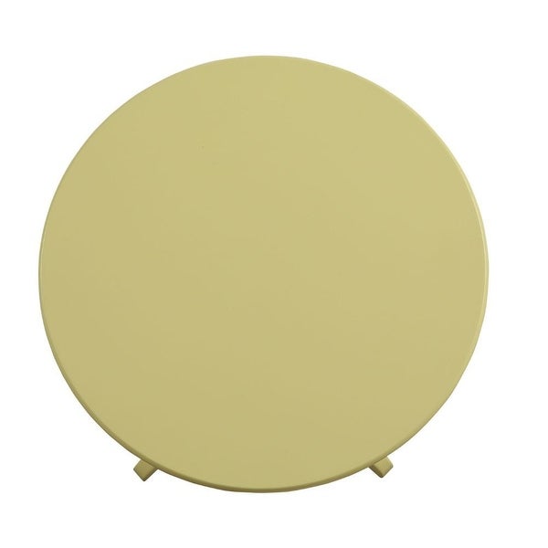Modern Style Wooden Round Side Table, End Table