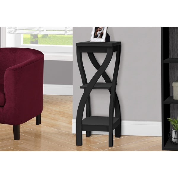 Accent Table, Side, End, Plant Stand, Square, Living Room, Bedroom, Laminate, Transitional - 11.5