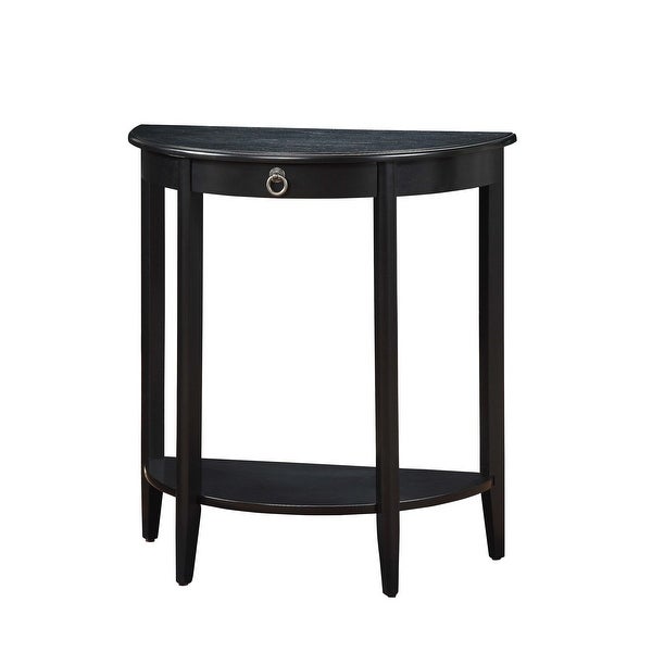 Half Moon Console Table, Entryway Table with Entryway, Hallway, Living Room, Foyer, Office