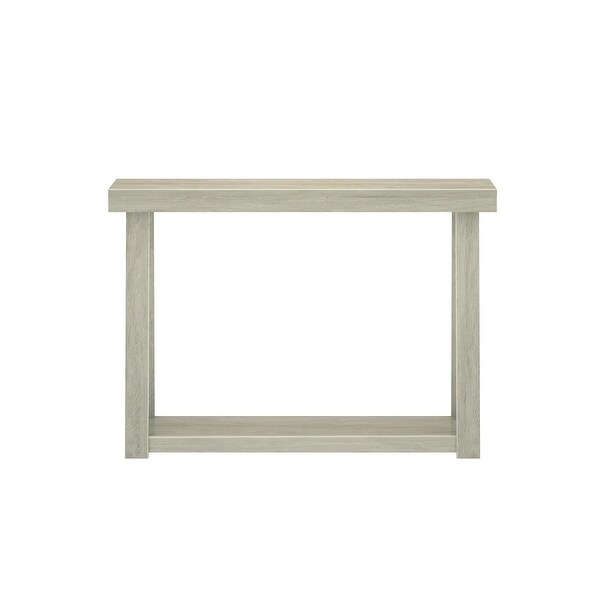 Plank and Beam Classic Console Table with Shelf - 46 inches - 46