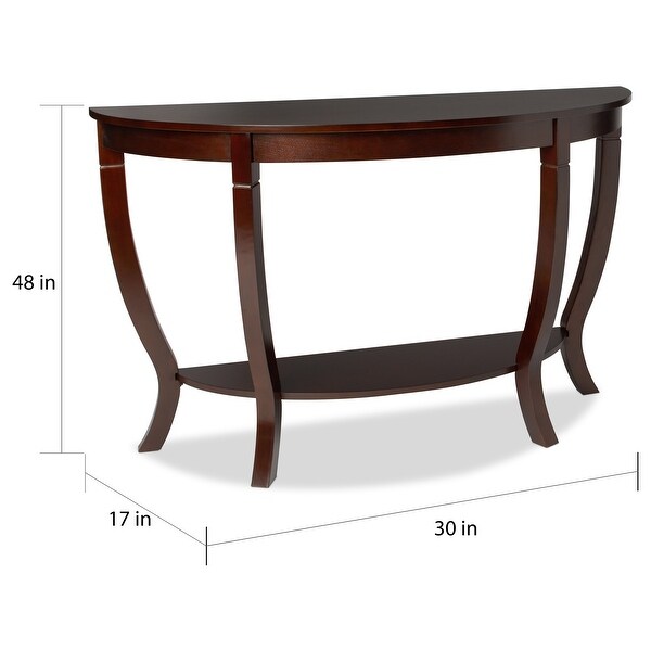 SEI Furniture Lewis Wood Accent Table