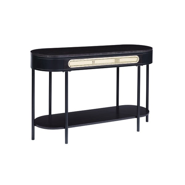 Sofa Table, Black Finish