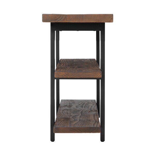 Pomona Media Console, Rustic Natural