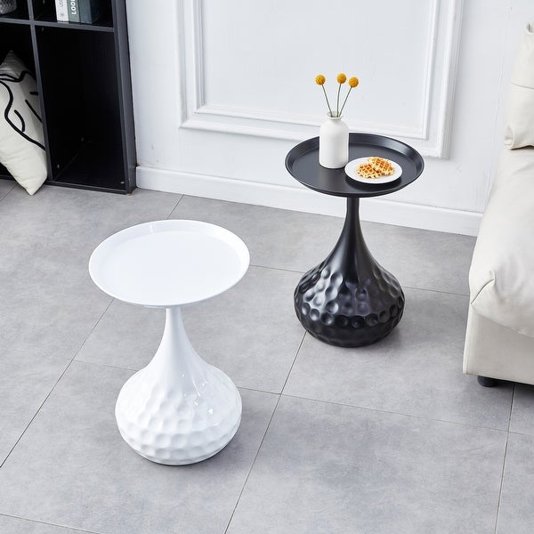 Modern Small Metal Sofa Table Side Tables, Lightweight Design