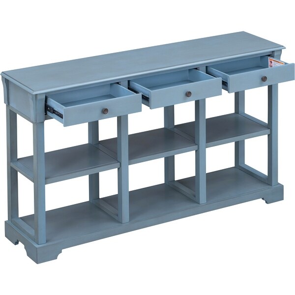58 inch Console Table for Living Room, Painting