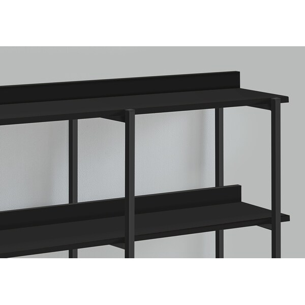 Accent Table, Console, Entryway, Narrow, Sofa, Living Room, Bedroom, Metal, Laminate, Contemporary, Modern - 47.25