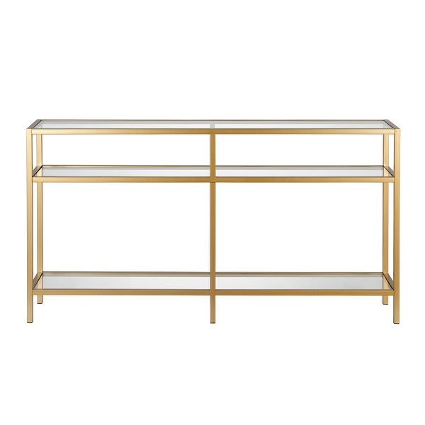 Silver Orchid Galeen Console Table