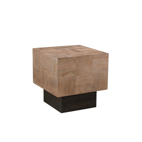 Caden Modern Solid Wood Side Table