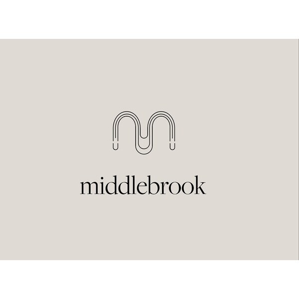 Middlebrook Witten Angle Iron Side Tables, Set of 2