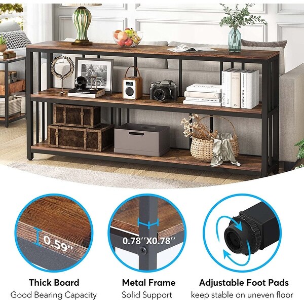 3 Tiers Console Sofa Table, 70